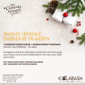 Calabash Spa Holiday opulence inspired by tradition